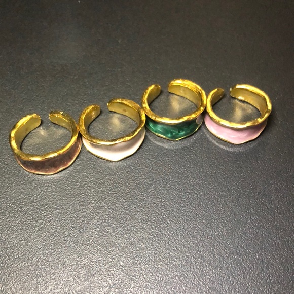 marbled gold cuff ring 4/$13! - Picture 4 of 5